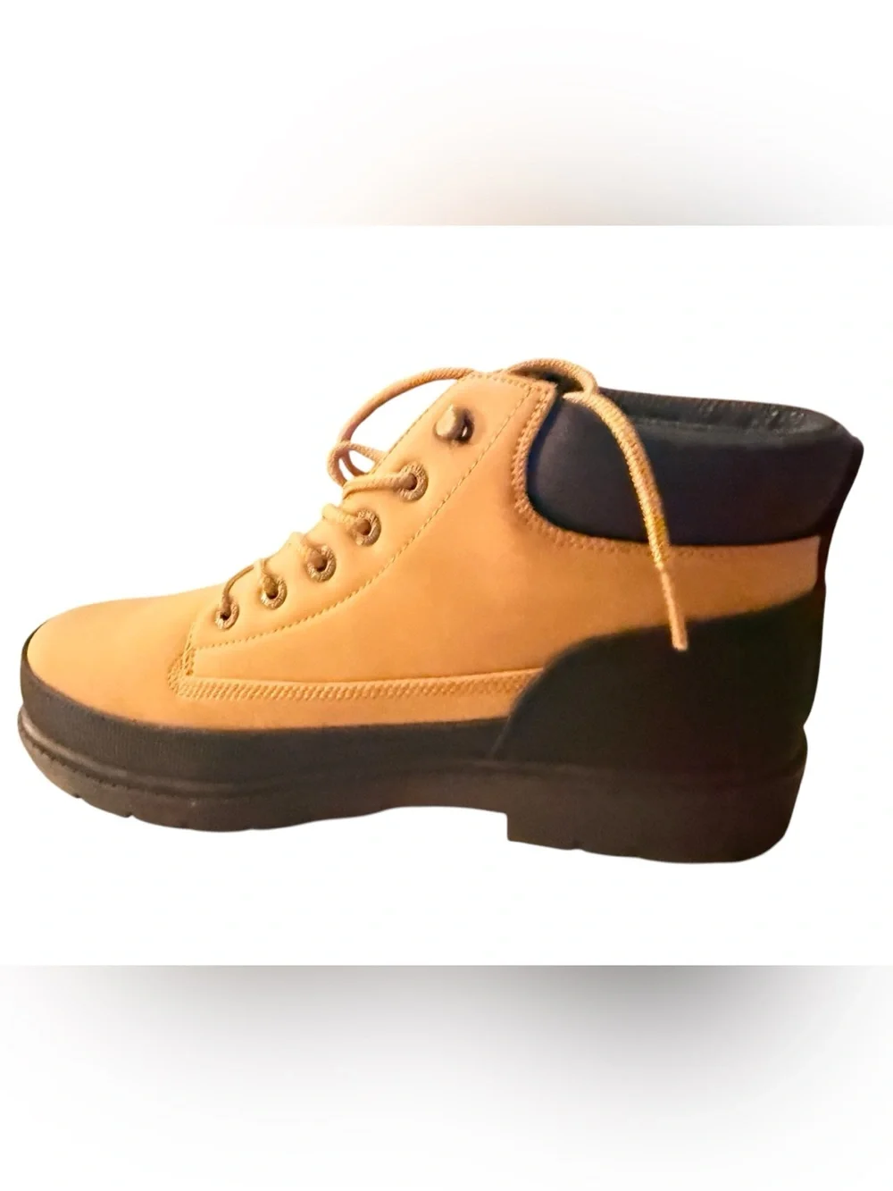 Lugz Drifter Weatherguard Men’s Wheat Black Boots Size 11.5 NIB